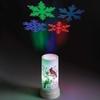 Cardinal on Branch Design LED Candle Snowflake Projector, 6 1/2 Inch view 1