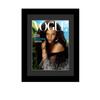 Creative Picture Frames 8.75 x 11.25 Magazine Frame with Full-Strength Glass, Holds Up To A 1/4" Thick Media with Installed Hangers for Easy Mounting, 11x14 Manhattan Black Frame with Black Mat view 1