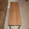 A&L Furniture Amish Hickory Solid Wood Coffee Table, Walnut Finish view 3