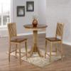 Sunset Trading Brook Barstool, Pecan and Wheat view 2