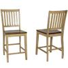 Sunset Trading Brook Barstool, Pecan and Wheat view 3