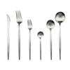 24 Pcs Luxury Silverware Set, 18/10 Stainless Steel Flatware Sets Mirror Kitcten Home Dinnerware Cutlery Set Tableware Utensil Set Service for 6 with Knife Spoon Fork view 2