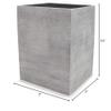 Kassatex Slate Bath Accessories-Waste Basket view 2