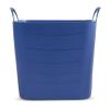 Life Story 25 Liter 6.6 Gallon Durable Plastic Storage Tote, Blue (12 Pack) view 3