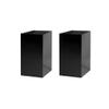 2 Pack Acrylic Display Riser Box Tall Black Acrylic Pillar Plinth 12" x 12 x 24 No Lids Hollow Pedestal 5 Sided Retail Merchandise Flower Tower Vertical Box Multi Use Product by Marketing Holders view 1