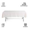 EventStable 60 x 126-Inch Rectangle Ivory Tablecloth - 100% Polyester Washable Tablecloth for Wedding Party Dinner - Outdoor Camping Tablecloth for Picnic Table view 2