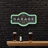 Northlight LED Big Daddy's Full Service Garage Neon Lighted Wall Sign - 17.25" - Green view 3