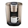 Keurig K-Elite Single Serve K-Cup Pod Coffee Maker, with Strength and Temperature Control, Iced Coffee Capability, 8 to 12oz Brew Size, Programmable, Brushed Gold view 1