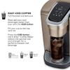 Keurig K-Elite Single Serve K-Cup Pod Coffee Maker, with Strength and Temperature Control, Iced Coffee Capability, 8 to 12oz Brew Size, Programmable, Brushed Gold view 3