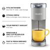Keurig K-Mini Plus Single Serve K-Cup Pod Coffee Maker, with 6 to 12oz Brew Size, Stores up to 9 K-Cup Pods, Travel Mug Friendly, Studio Gray view 2