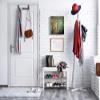 Concept Crystal Decorative Key Storage Cabinet with Glass White Board K10A: Old Wood view 2