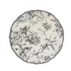 222 Fifth Adelaide 16-Piece Casual Grey Porcelain Dinnerware Set  Service for 4, Classic Toile Bird & Floral Design, Microwave & Dishwasher Safe, for Everyday Dining & Entertainment view 4