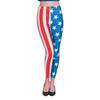 Fun Express Patriotic Adult Leggings Multicolor view 1