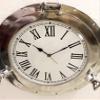Antique Marine Brass Ship Porthole Clock Nautical Wall Clock Home Decorative (20" inches) view 2