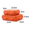 Shockproof Box, Shockproof Survival Storage Container Case for Outdoor Activity(Orange,S) view 4