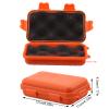 Shockproof Box, Shockproof Storage Container Case for Outdoor Activity(Orange,L) view 3