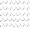30 Pcs Twist Pins Upholstery Clear Heads Slip Cover Fasteners (30 pcs) view 1