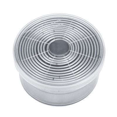 12PCS/Set Stainless Steel Round Cutter Cookie Mousse Cake Baking Pastry Tool for Muffins Crumpets Donuts Scones
