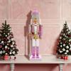 Kurt Adler 15-Inch Pink Nutcracker view 2