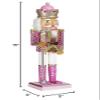 Kurt Adler 15-Inch Pink Nutcracker view 3