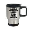 10 Year Anniversary Mug for Husband or Wife Still Annoying Each Other and Going Strong Funny Coffee Travel Cup view 2