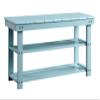 Convenience Concepts Oxford Utility Mudroom Bench, Sea Foam view 1