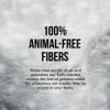 ( 5-1/4 ft x 7-1/2 ft ) Luxe Faux Fur Luxury Soft Premium Quality Fade Resistant Shed Free 100% Animal-Free Faux Cowhide Area Rug, Grey view 3