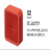 Yamazaki 4133 Magnetic Kitchen Towel Holder, White, Approx. 2.2 x 0.9 x 2.2 inches (5.5 x 2.3 x 5.5 cm), Aqua view 4