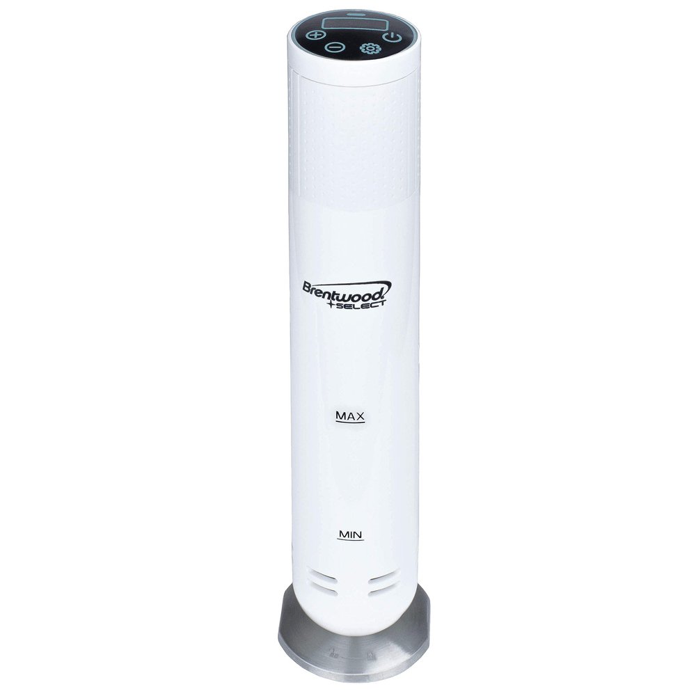 Brentwood Select SV-2010W 1100-Watt Slim Sous Vide Immersion Cooker with Digital Display, White