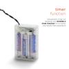 Alpine Corporation 93" L Indoor/Outdoor 10 Edison Bulb Hanging String Lights with Timer view 4