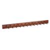 Spectrum Diversified Wooden Closet Wall Mount Storage Rack, 24 Peg Tie, Belt, Scarf and Jewelry Organizer One Coffee view 1