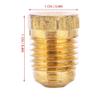 Burst Disk, Copper Material, Pressure Relief Disk, 3/8-24 UNF Thread 3000 or 5000 PSI 0.4x0.4x0.4 Inch, for Industrial Regulators Valves Hydraulic Systems Safety Equipment Maintenance Professionals view 2