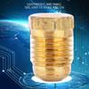 Burst Disk, Copper Material, Pressure Relief Disk, 3/8-24 UNF Thread 3000 or 5000 PSI 0.4x0.4x0.4 Inch, for Industrial Regulators Valves Hydraulic Systems Safety Equipment Maintenance Professionals view 4