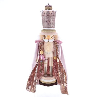Kurt Adler HA0448 Nutcracker, Pink, 19 inch
