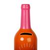 Truu Design, Cute Novelty Working 9 to Wine Ceramic Bottle Money Bank, 3 x 12 inches, Orange view 2