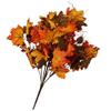Factory Direct Craft Fall Artificial Maple Leaf Pinecone and Berry Bush view 1