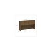 Alera Alera Valencia Series Hutch with Doors, 4 Compartments, 64.75w x 15d x 35.38h, Modern Walnut view 2