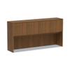 Alera Alera Valencia Series Hutch with Doors, 4 Compartments, 70.63w x 15d x 35.38h, Modern Walnut view 1