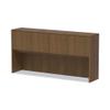 Alera Alera Valencia Series Hutch with Doors, 4 Compartments, 70.63w x 15d x 35.38h, Modern Walnut view 3