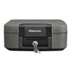 Sentry Safe Waterproof Fire-Resistant Chest, 0.28 Cu Ft, 15.4w X 14.3D X 6.6h, Charcoal Gray view 2