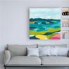 Trademark Fine Art Kaleidoscope Coast II by June Erica Vess, 18x18 view 3