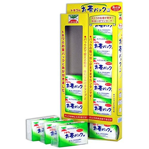 12 Packs (600 Pcs) TOKIWA Disposable Filter Bag w/String/Tea, Coffee By Tokiwa Made Japan