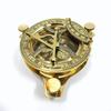 DECOR HUNT Solid Brass Sundial Compass Pirates, Gift, Camping Compass. view 1