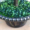 AMERIQUE Gorgeous 4 Feet Dense Triple Ball Boxwood Topiary Artificial Tree Plant with UV Protection with Decorative Pot, Feel Real Technology, Super Quality, 4', Green view 3