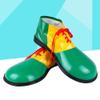 Amosfun 1 Pair Clown Dress up Shoes Padding Clock Replacement Unisex Party Clown Shoes Party Hats for Adults Carnival Board Roman Iron Performance Props Universal Men and Women view 2