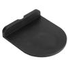 Fdit Coffee Tamper Mat, Silicone Corner Station Pad, Anti-Slip, Black, 4.92x5.51 Inch view 4