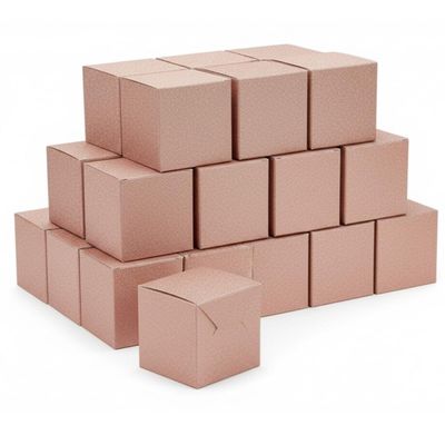 Fun Express Rose Gold Glitter Mini Favor Boxes (bulk set of 24) Great for Wedding and Party Supplies