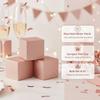 Fun Express Rose Gold Glitter Mini Favor Boxes (bulk set of 24) Great for Wedding and Party Supplies view 2