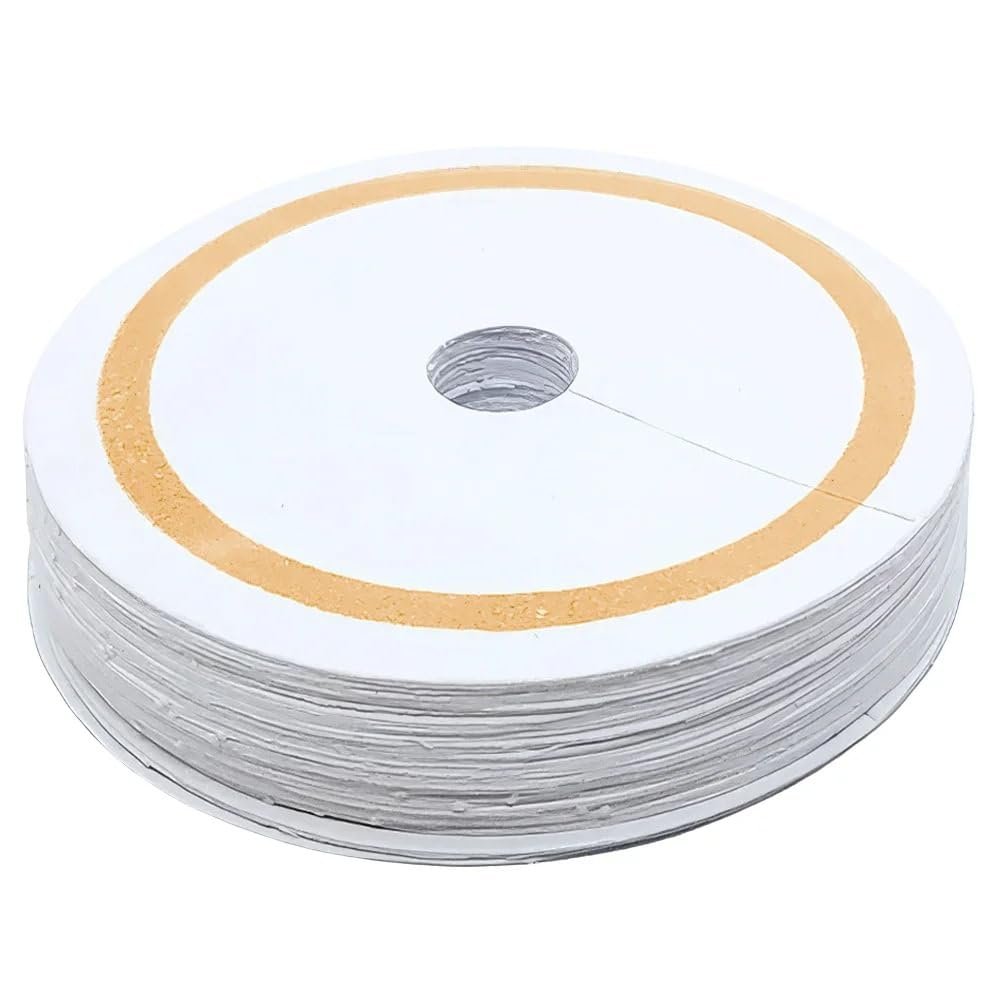 PAPER DRINK NAME COLLARS W/GOLD BORDER - Party Supplies - 50 Pieces