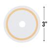 PAPER DRINK NAME COLLARS W/GOLD BORDER - Party Supplies - 50 Pieces view 2